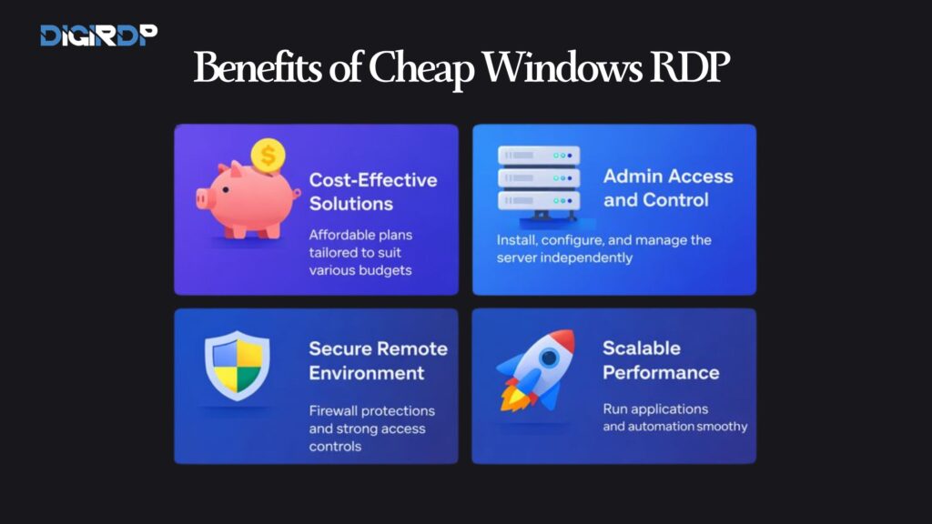 Benefits of Cheap Windows RDP