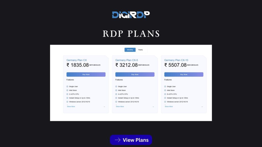 RDP Plans | DigiRDP