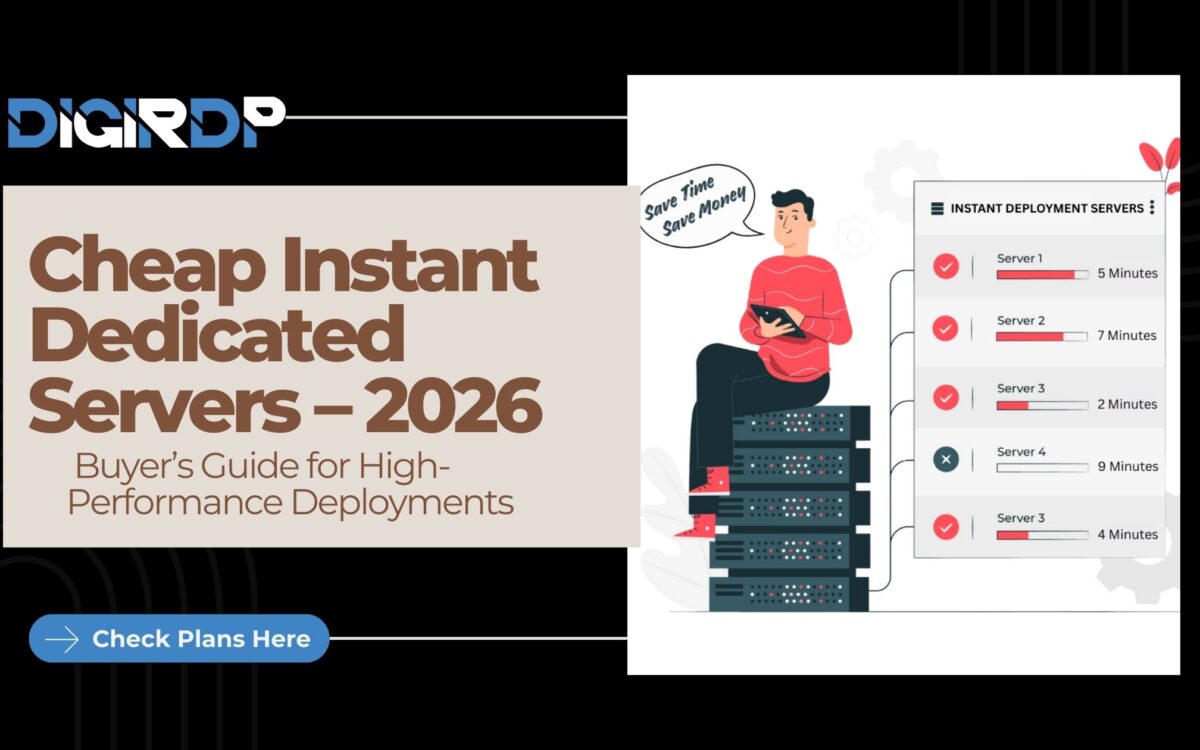 Cheap instant dedicated servers