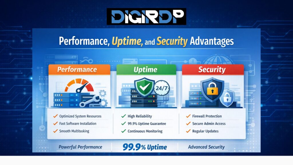 Performance, Uptime, and Security Advantages