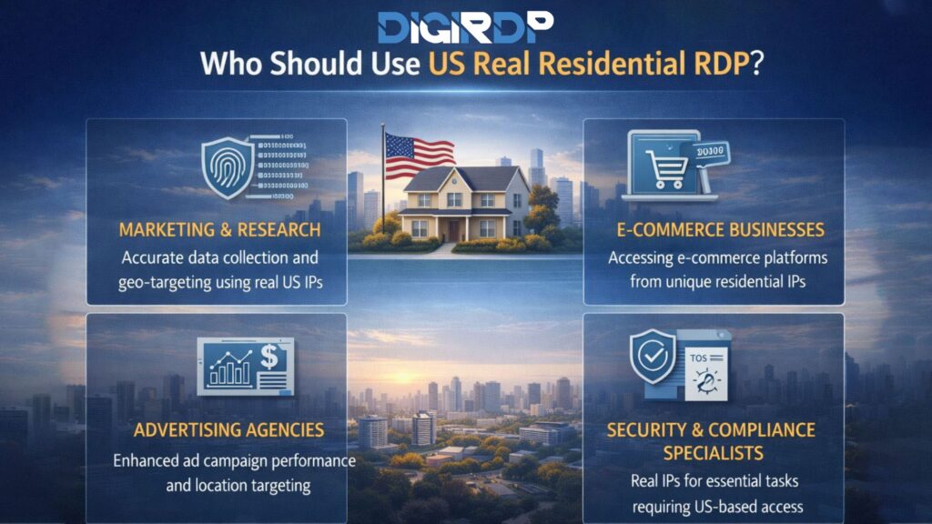 Who Should Use US Real Residential RDP?